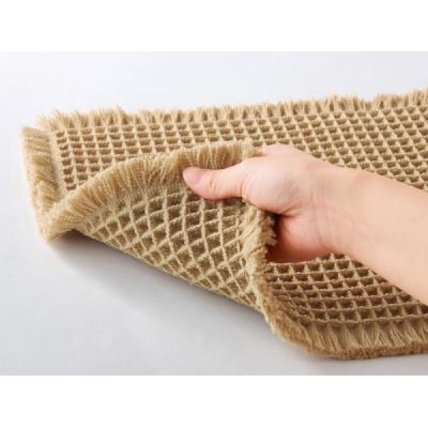 ワッフルバスマット