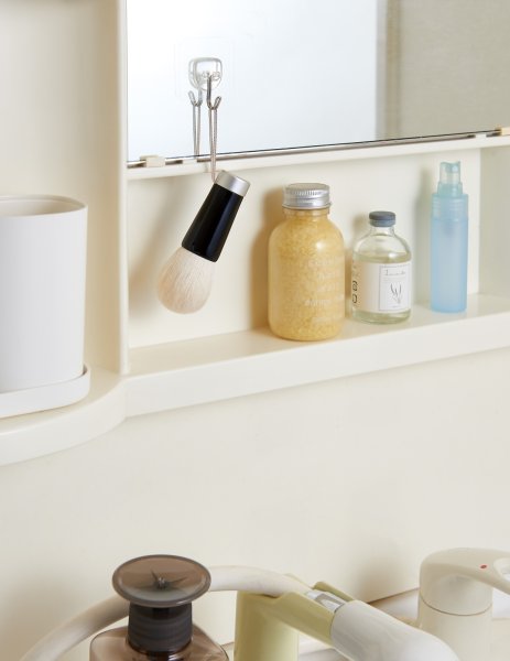 熊野筆　筆の心　洗顔＆シェービングブラシ