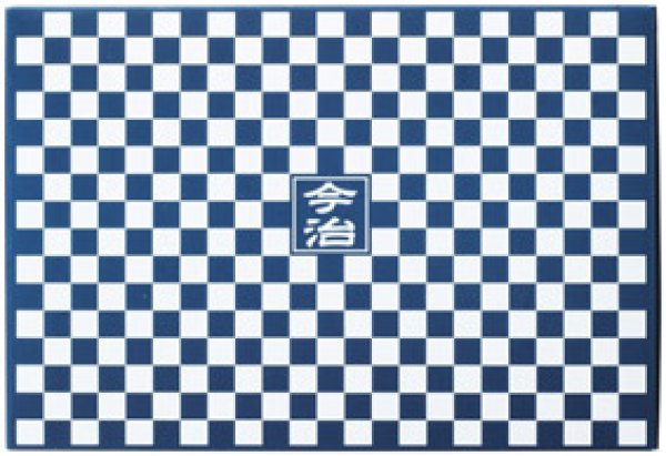 市松模様箱入 今治ハンドタオル