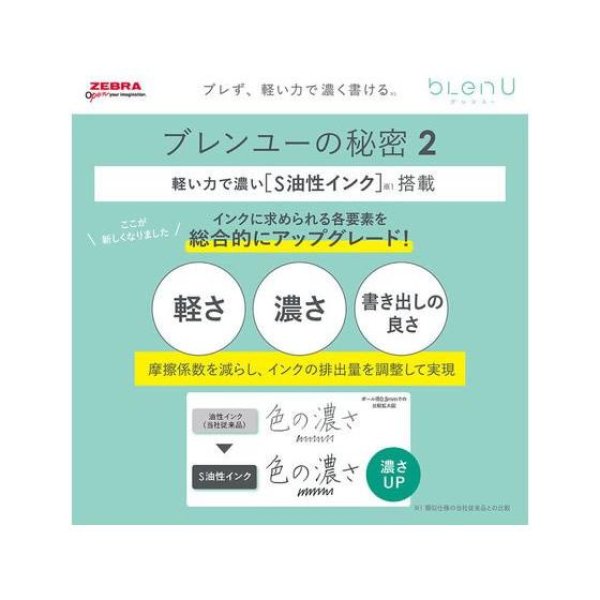 ゼブラ ブレンユー